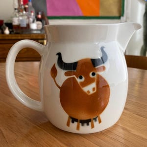 Vintage Heluna the Cow Pitcher by Kaj Franck for Arabia Vintage Heluna the Cow Pitcher by Kaj Franck for Arabia