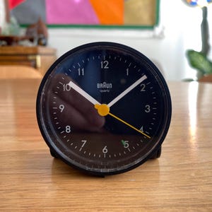 Vintage Braun Clock - Etsy