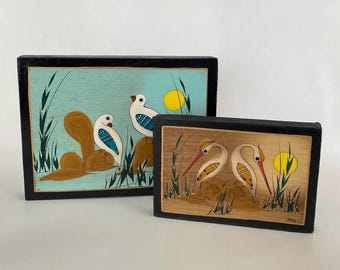Vintage Mexican Folkart Paintings