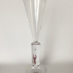 Bertil Vallien Millennium Champagne Flute for Kosta Boda | replacement