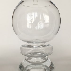 Glass Ella Vase/Lantern by Nanny Still for Riihimaen Lasi Vintage