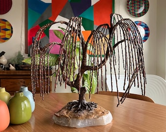 Brian Bijan Weeping Willow Sculpture | arsf home decor