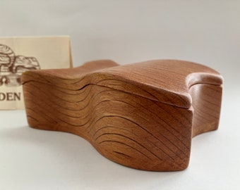 Vintage Fred and Marilyn Buss Sculptural Wooden Box - Etsy