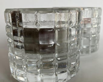 Vintage 2 pcs Erika Tea-Light Candle Holders KEN BENSON AHLSTRÖM iittala Finland