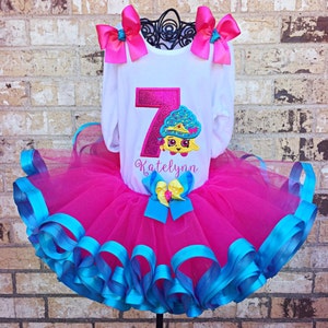 Shopkins cupcake tutu set 2 piece