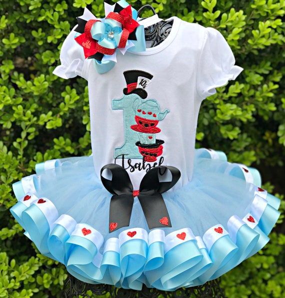 Alice in Wonderland Tutu Set