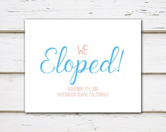 we got married etsy