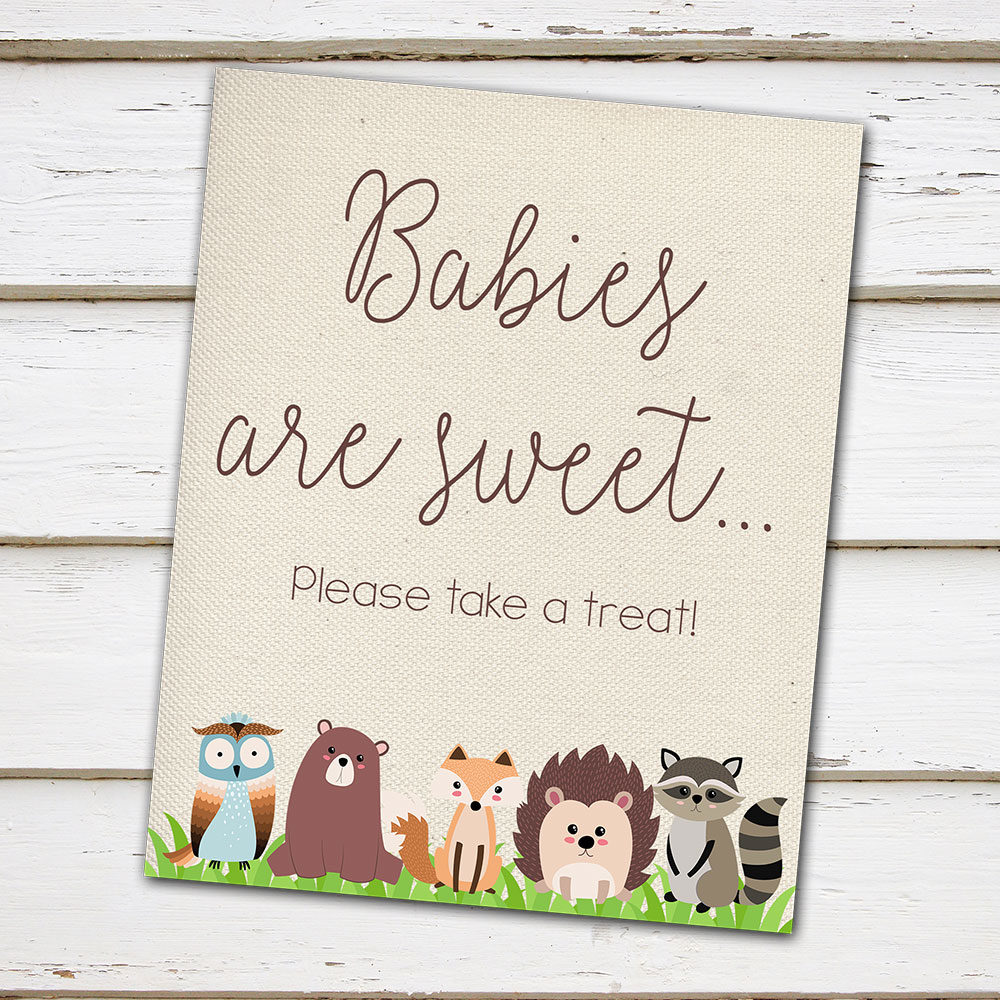 Printable Address Desk Indication, Toddlers are Adorable, Little one Shower graphic about Printable Treats called Printable Handle Desk Signal, Infants are Lovable, Child Shower