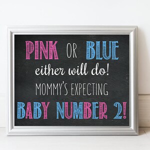 Annonce Imprimable De Grossesse De 2eme Bebe Bebe Numero Etsy