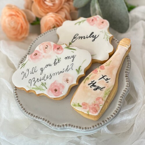 Bridesmaid Proposal Cookie Set Etsy