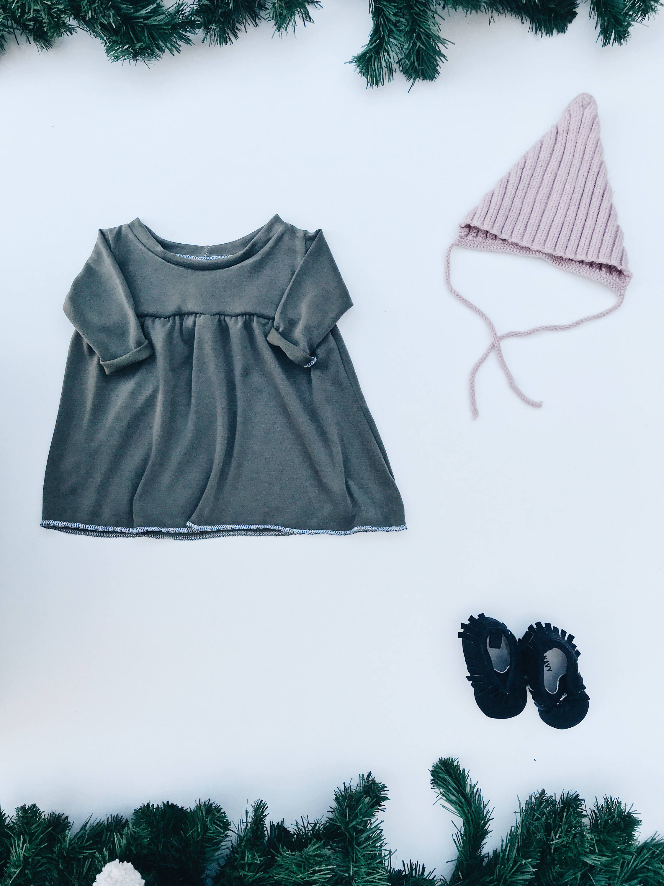 olive green baby clothes