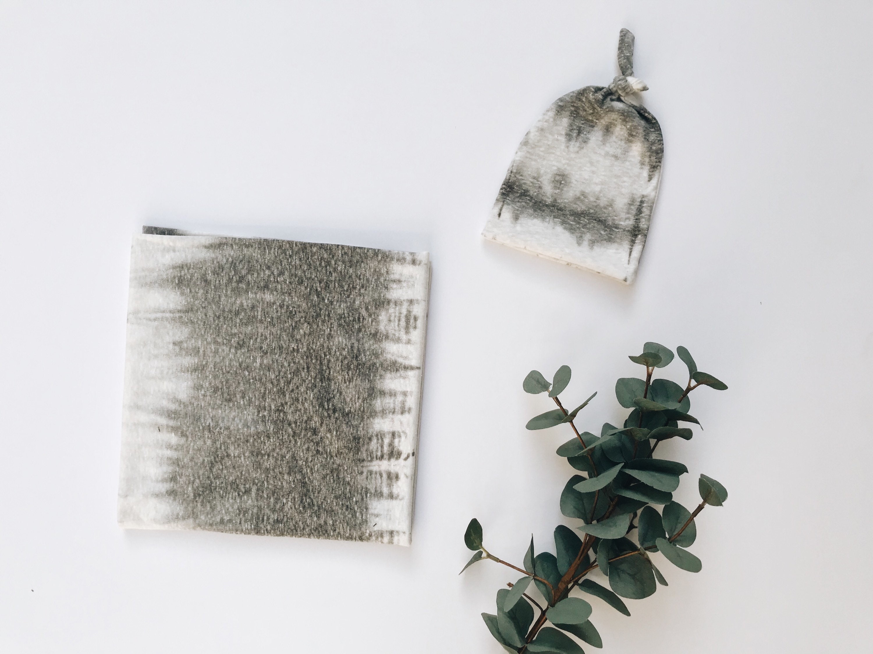 tie dye swaddle blanket