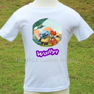 Wallykazam's Printed Tshirt - Wally Trollman, Bobglobin and Norville Personalized T-Shirt - Cartoons Tshirt Printed