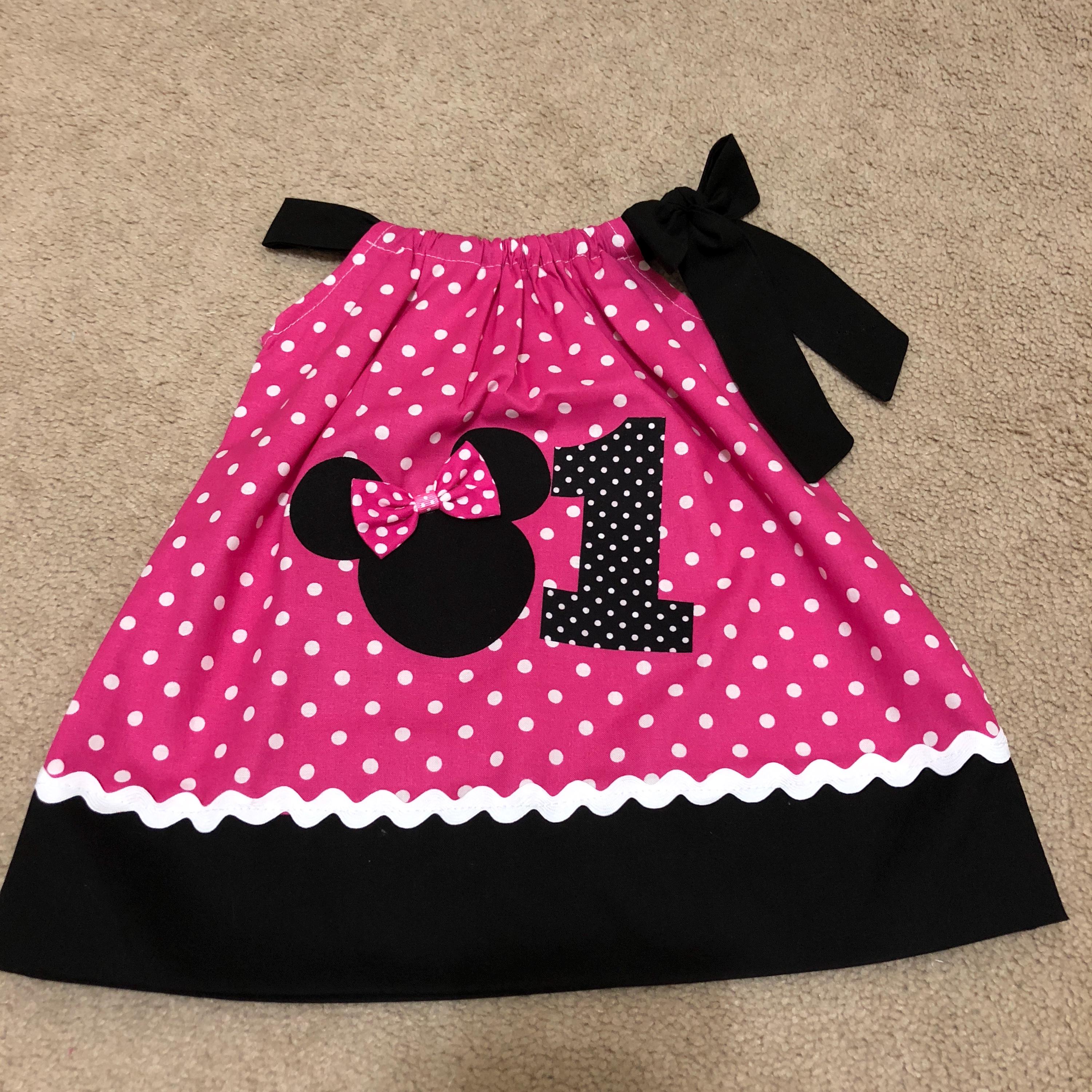 Minnie Mouse Dress Hot Pink - Etsy Minnie Mouse Dress Hot Pink - Etsy