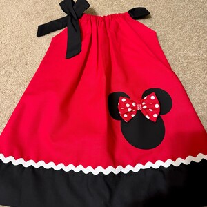 Minnie Mouse Pillowcase Dress Etsy