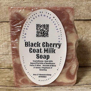 Black Cherry Goat Milk Soap