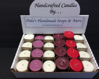 Special Order of 20 100% Soy Votive Candles in variety  of Colors & Scents.