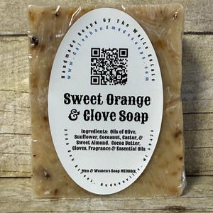 Sweet Orange & Clove Soap