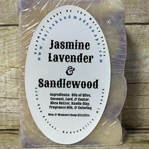 Jasmine, Lavender & Cedarwood Soap