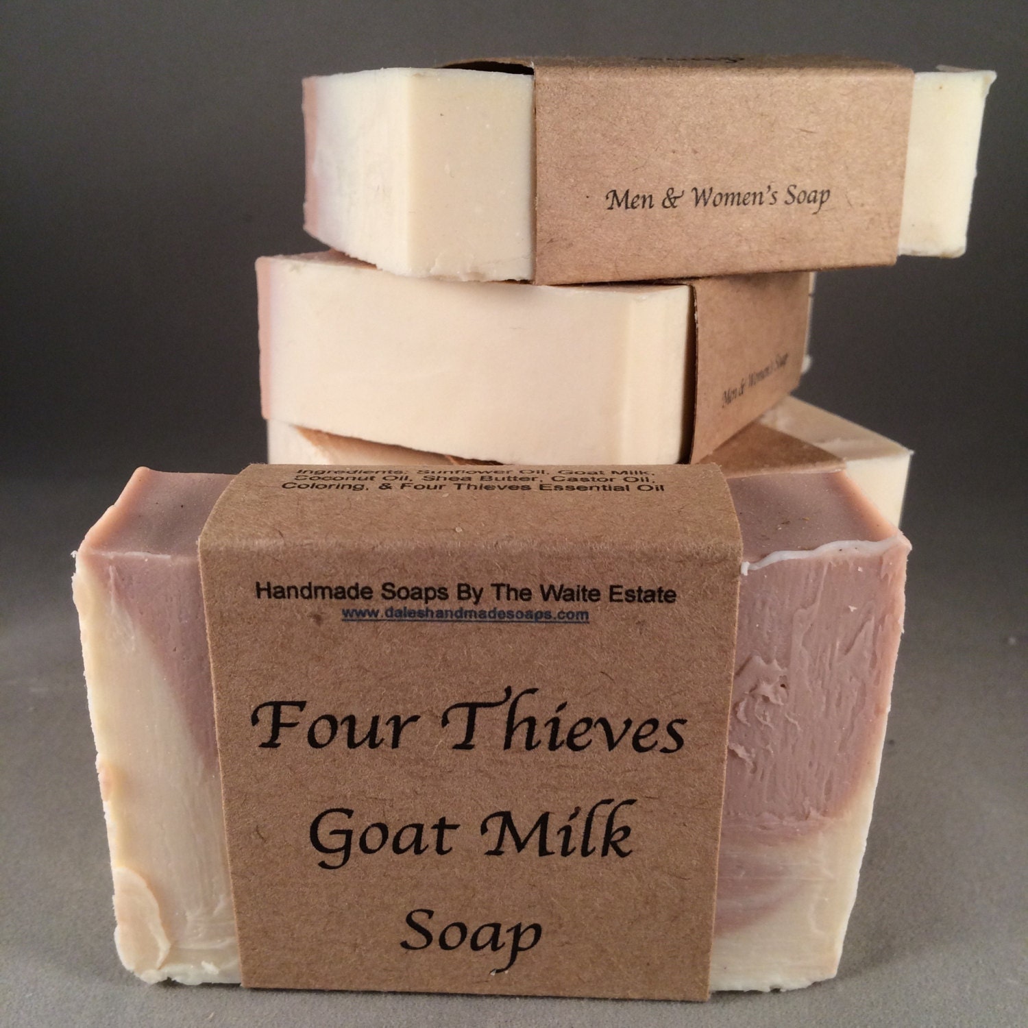 Thieves Oil goat milk soap