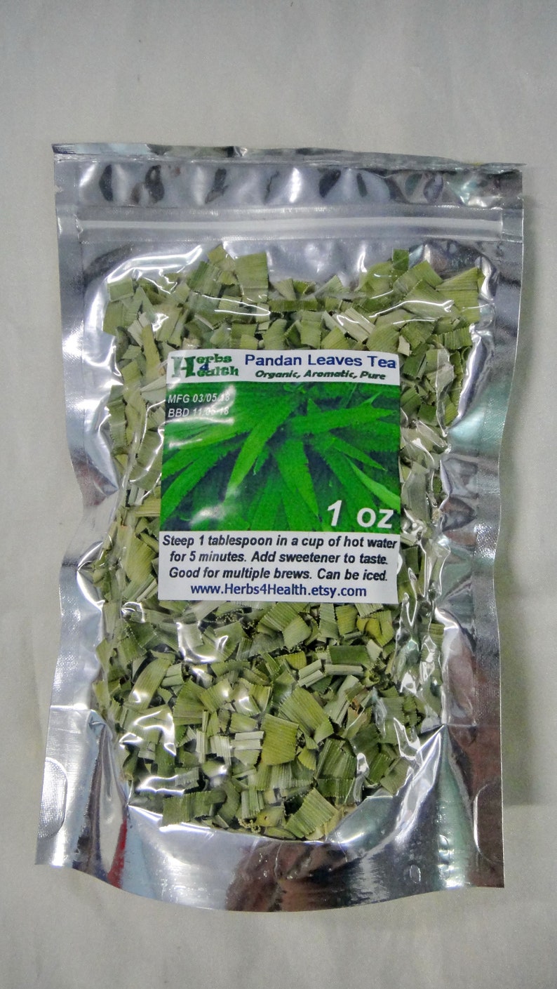 Premium Dried Organic Aromatic Pandan Leafs 12 Oz Pandanus Etsy New
