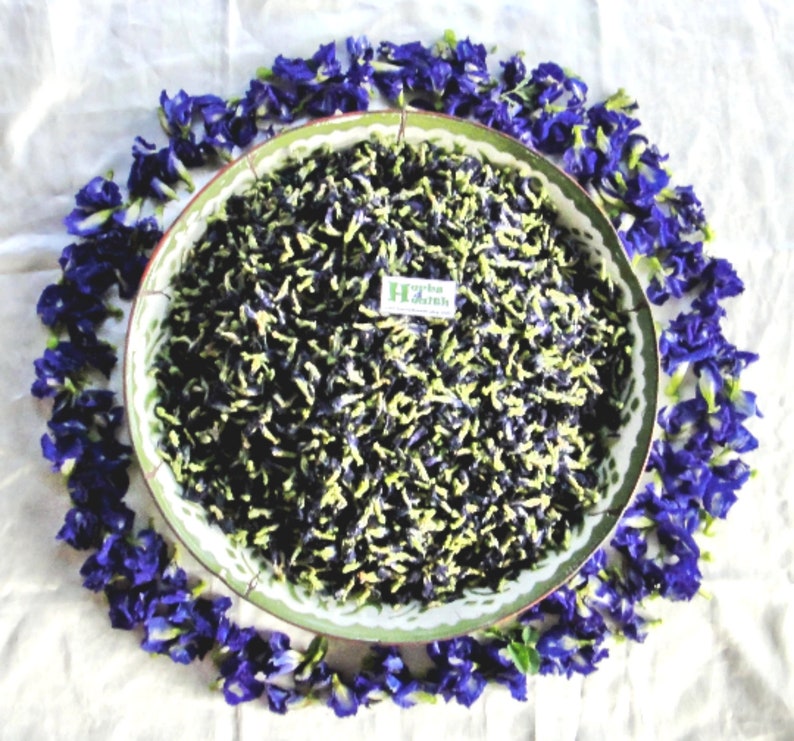 Dried Blue Butterfly Pea Flowers Magical ColorChanging Etsy