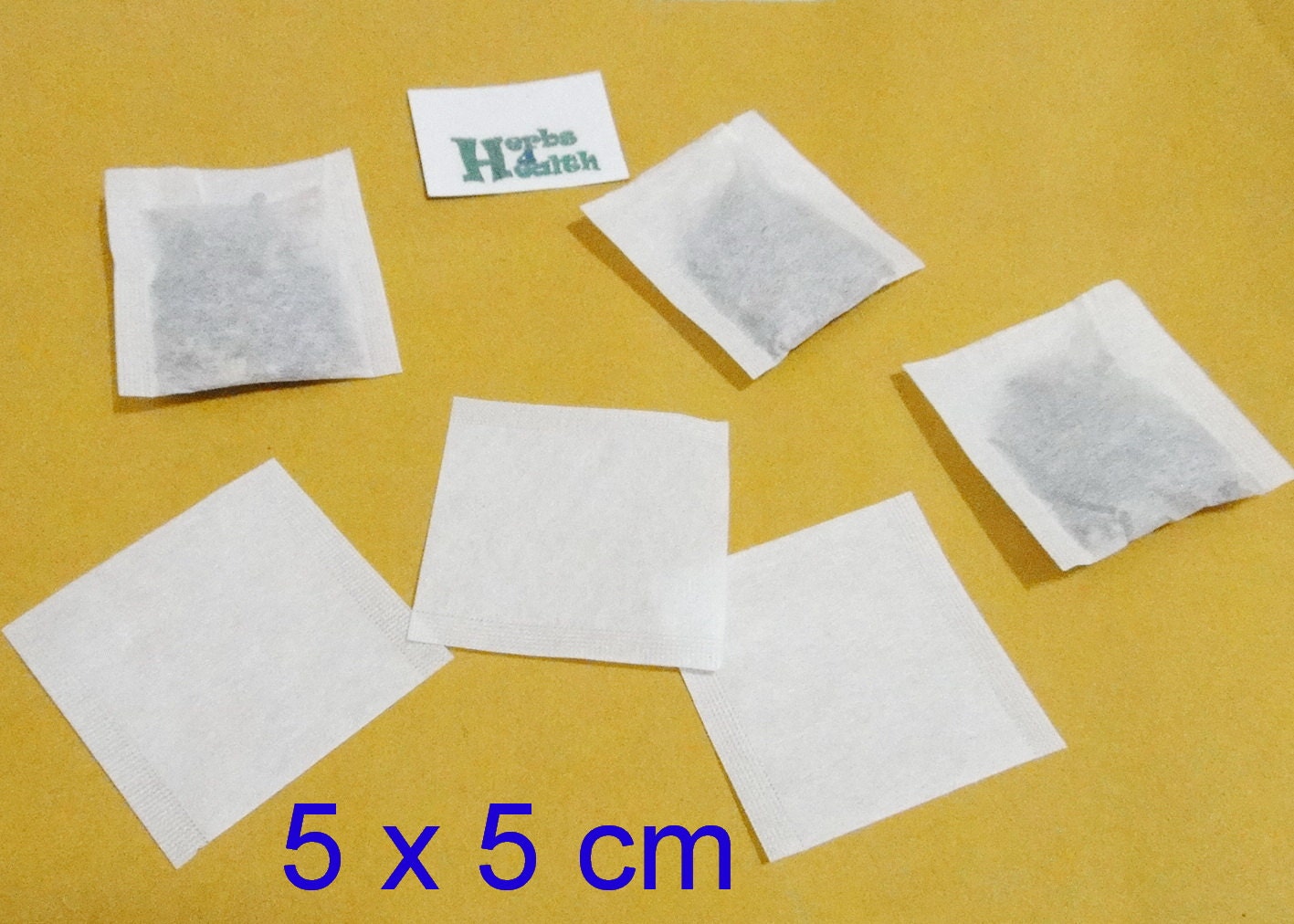 Empty Tea Bags 5 X5 Cm 5 X 7 Cm With and Without Strings Etsy