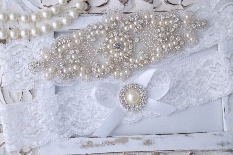 Blue Garter Lace Garter Bridal Garter Set Wedding Garter Wedding Garter Set Blue Wedding Garter Garter Garter Set