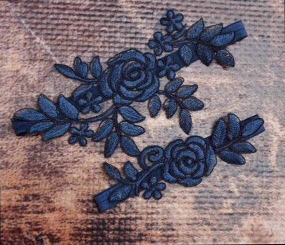 Diy Tools Sapphire Flower Bridal Garter Wedding Garter Lace