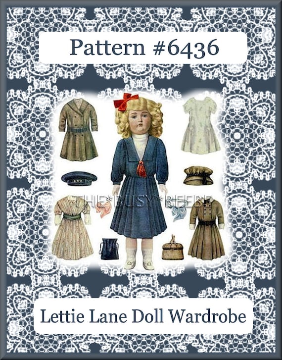 Lettie Lane Daisy Doll Patterns Lhj-set 18