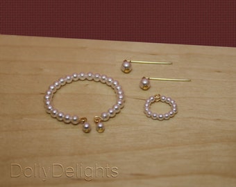 Made For Little Miss Revlon, MA Cissette Repro Choker, Earrings & Bracelet Set