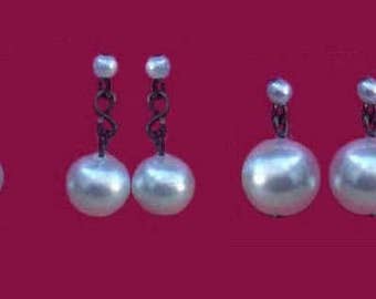 5 Pair Replacement (Reproduction) HEADVASE HEAD VASE Earrings *Vintage Look* or *Bright Gold Headvase Jewelry Head Vase Jewelry