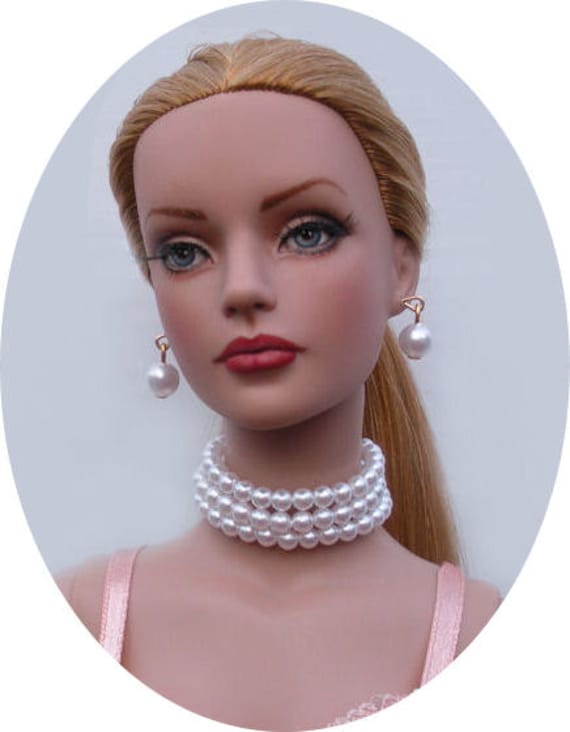 Mood For Music Pearl Jewelry Set Made For Sydney Chase, Tyler Wentworth, Ellowyne Wilde And Other Same Size Dolls