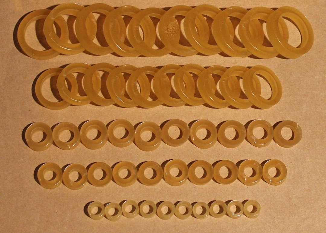 50 Stringing Bands Rubberbands for Doll Repair Five Sizes Etsy