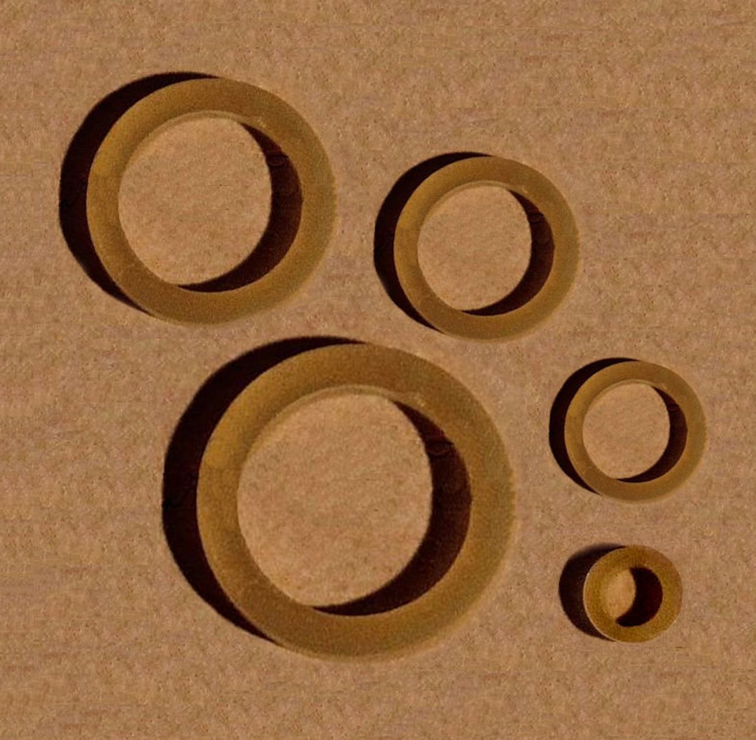 5 Assorted Sized Bands to RESTRING Small to Medium VINTAGE Dolls