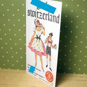 Reproduction Vintage B In Switzerland Brochure Pamphlet #0822
