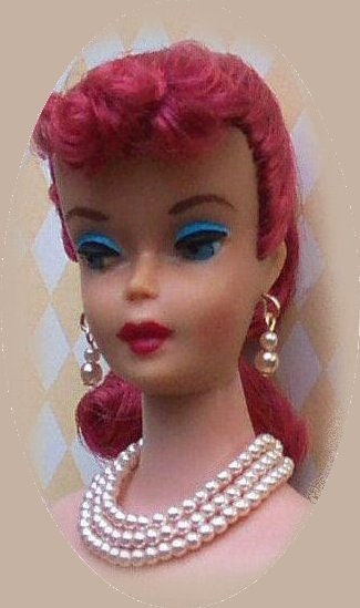 Vintage Doll Pearl Drop Necklace Barbie Lil Miss Revlon