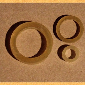Rubber Bands Made For Restringing 8&quot; - 16&quot; Dolls - PKG Of 15 In Assorted Sizes