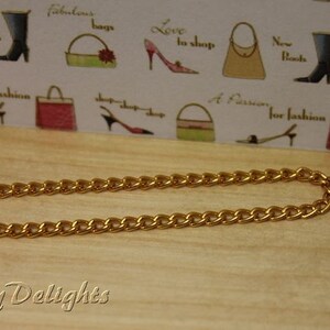 Reproduction MOD Chain Necklace *Wild Bunch* #1766 Made For Vintage Francie