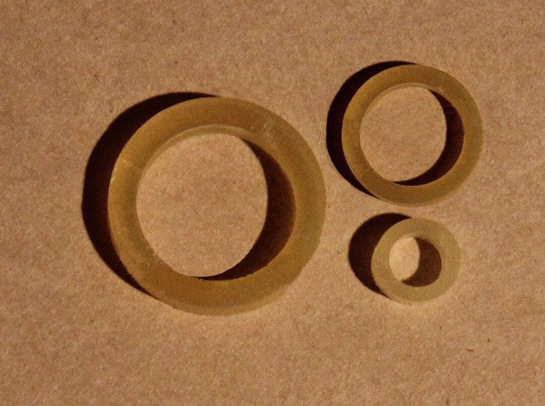 Rubber Bands Made for Restringing 8 16 Dolls PKG of 15 in Assorted