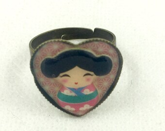 Adjustable Bronze ring