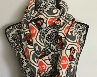 Rogue One Infinity Scarf, Star Wars Infinity Scarf, Long Scarf