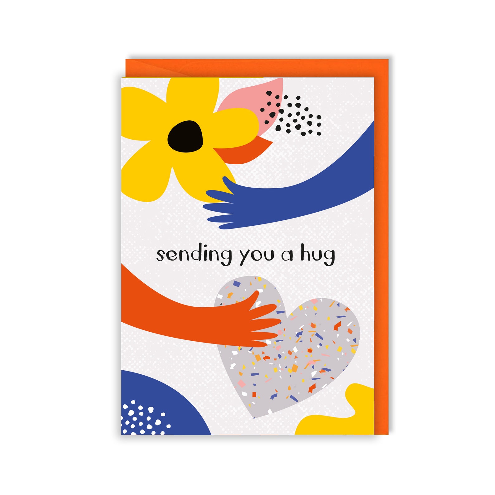 Sending You a Hug / Thinking of You Card / Just Because Cad / - Etsy
