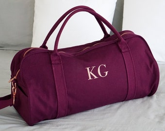 Personalised Bag / Duffle Bag / Baby Bag / Monogrammed Weekender Bags / Hospital Bag / GRACIE Duffle Bag / LARGE