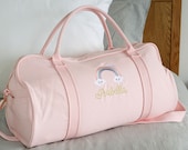 Personalised Bag Duffle Bag Children Gifts Monogrammed Weekender Bags Baby Bag Hospital Bag Personalized Gift