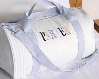 Children Personalised Bag /duffle Bag/monogrammed Weekender Bags