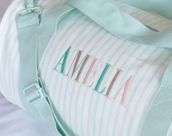 Children Personalised Bag /Duffle Bag/Monogrammed Weekender Bags/Baby Bag/Hospital Bag/Personalized Children Gift/ Overnight BEBE Bag /SMALL