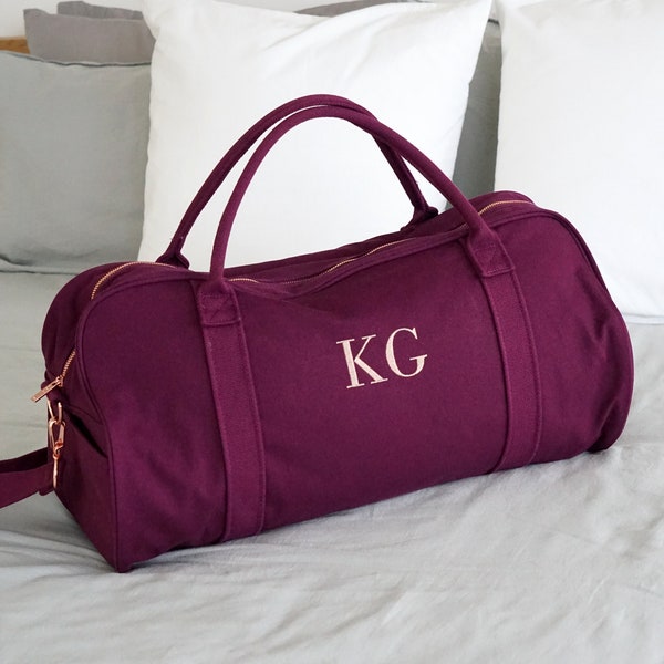 Personalised Bag / Duffle Bag / Baby Bag / Monogrammed Weekender Bags / Hospital Bag / GRACIE Duffle Bag / LARGE