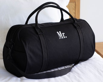 Personalised Bag / Duffle Bag / Men's Gift / Monogrammed Weekender Bags / Groomsman Gift / ASPEN Duffle Bag / LARGE