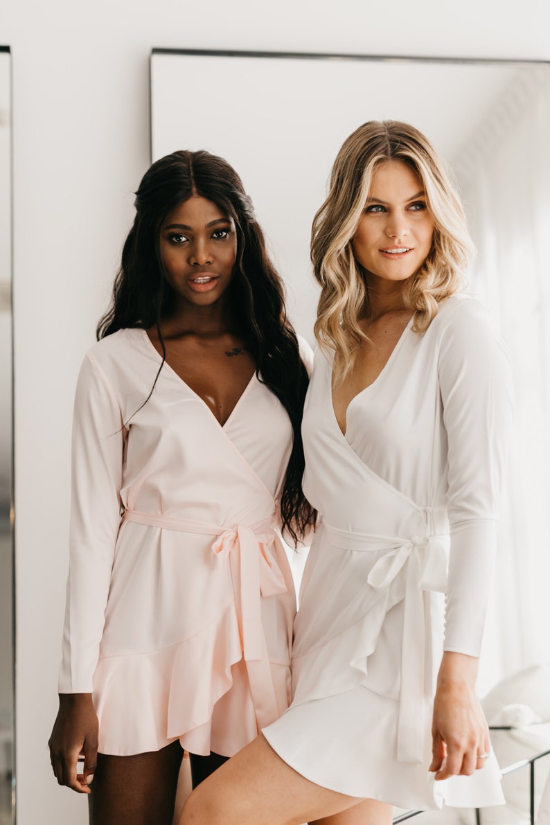 missguided bride robe